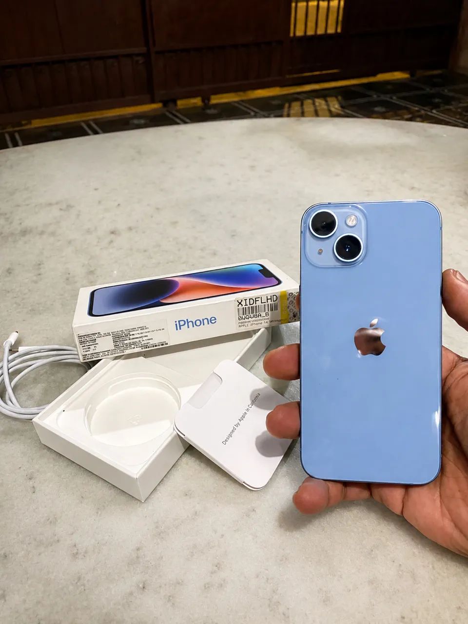 iPhone 14 128GB Azul | Completo na Caixa | Excelente Estado | R