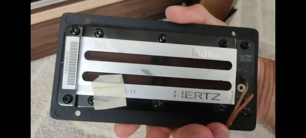 Raro Midrange/tweeter de Ribbon Hertz ML500R - Foto 2