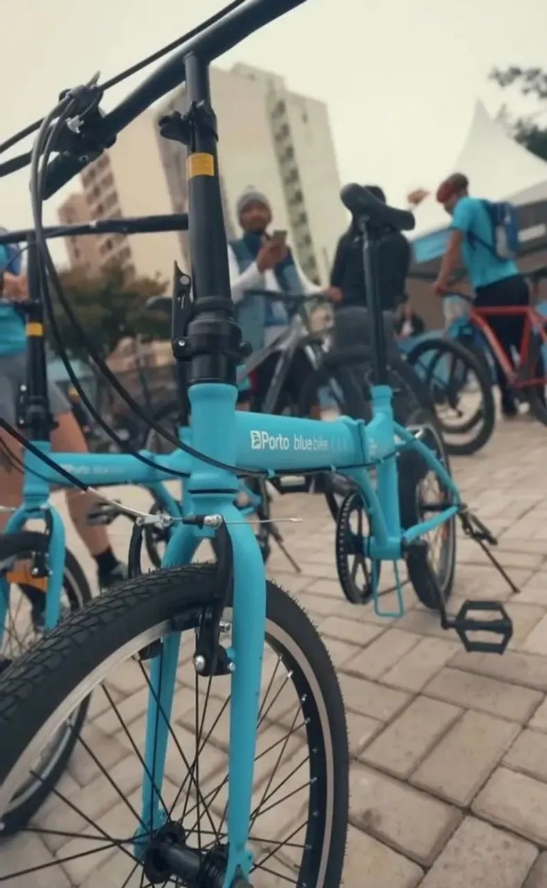 Bicicleta dobrável nova na caixa 7 marchas  - Foto 2