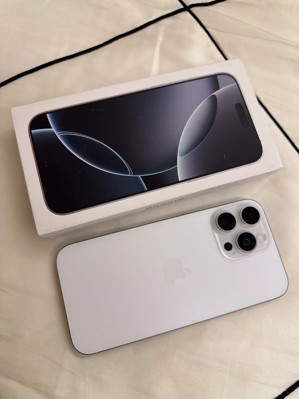 iPhone 16 pro max 256gb branco 