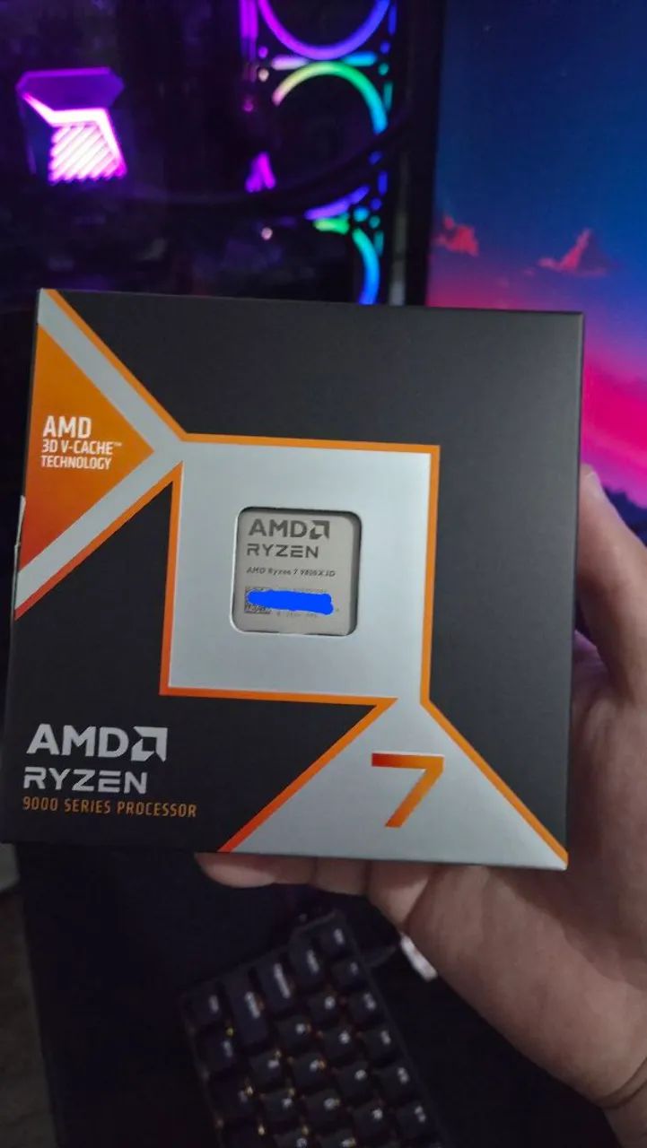 (Lacrado) Ryzen 9800x3d 8 Núcleos, 16 Threads AM5