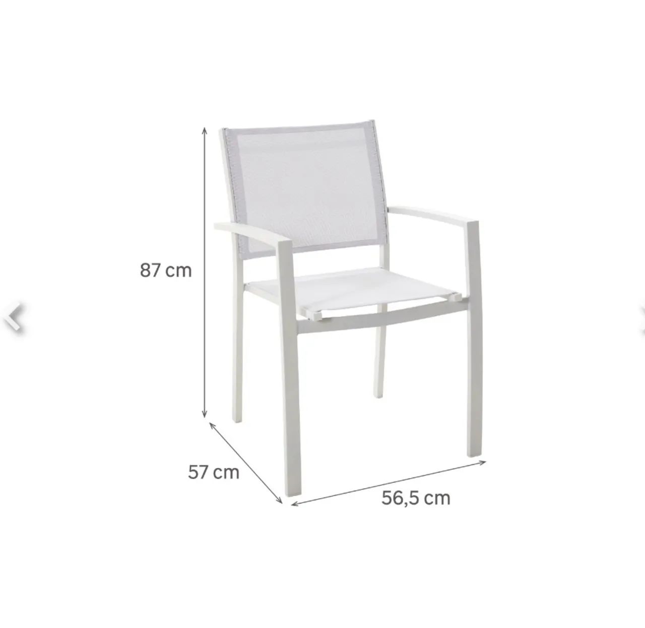 Mesa com 4 cadeiras para área externa  - Foto 5