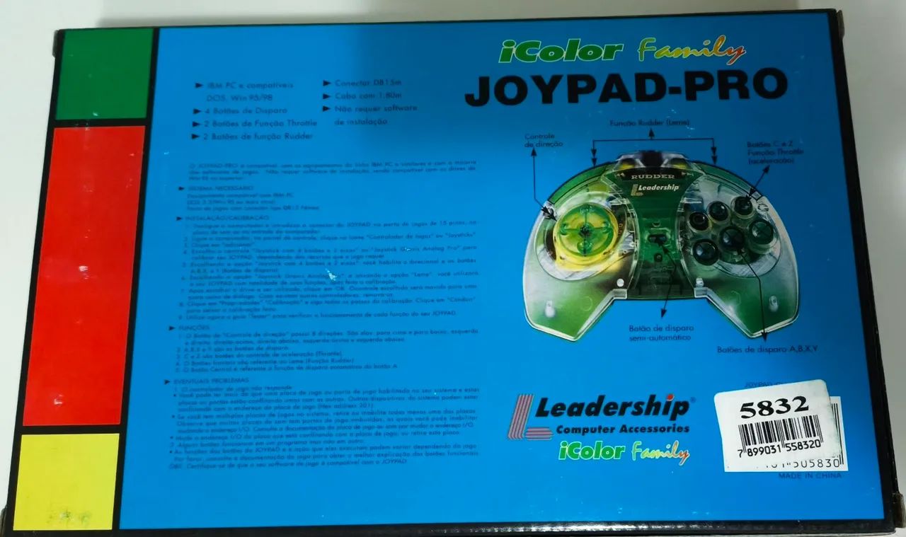 Joypad-Pro 5830 vermelhos Novos na caixa! O par! - Foto 2