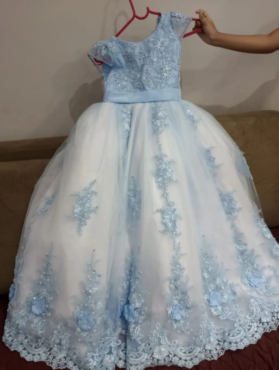 Vestido luxo infantil