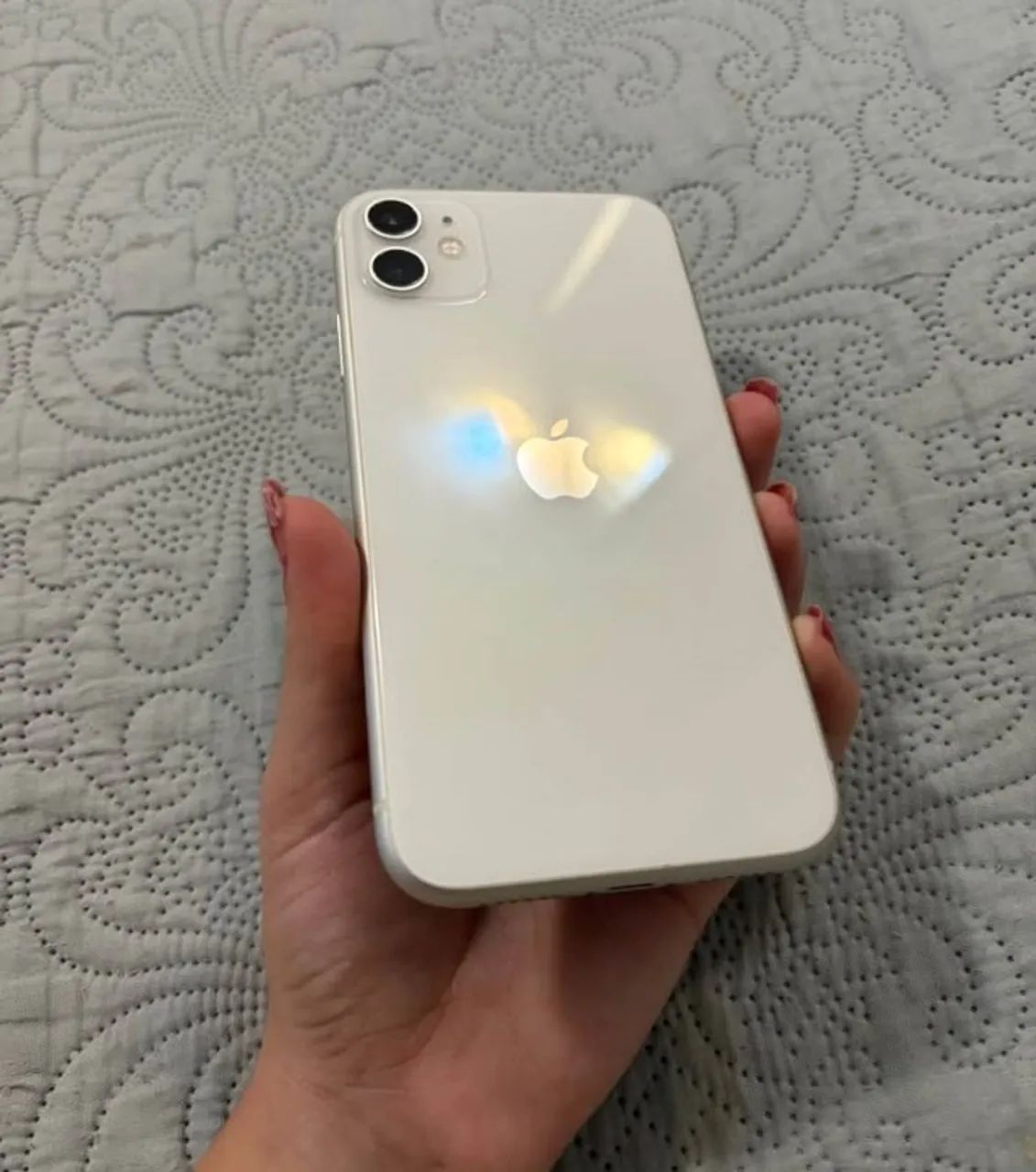 Iphone 11 branco perfeito  - Foto 2