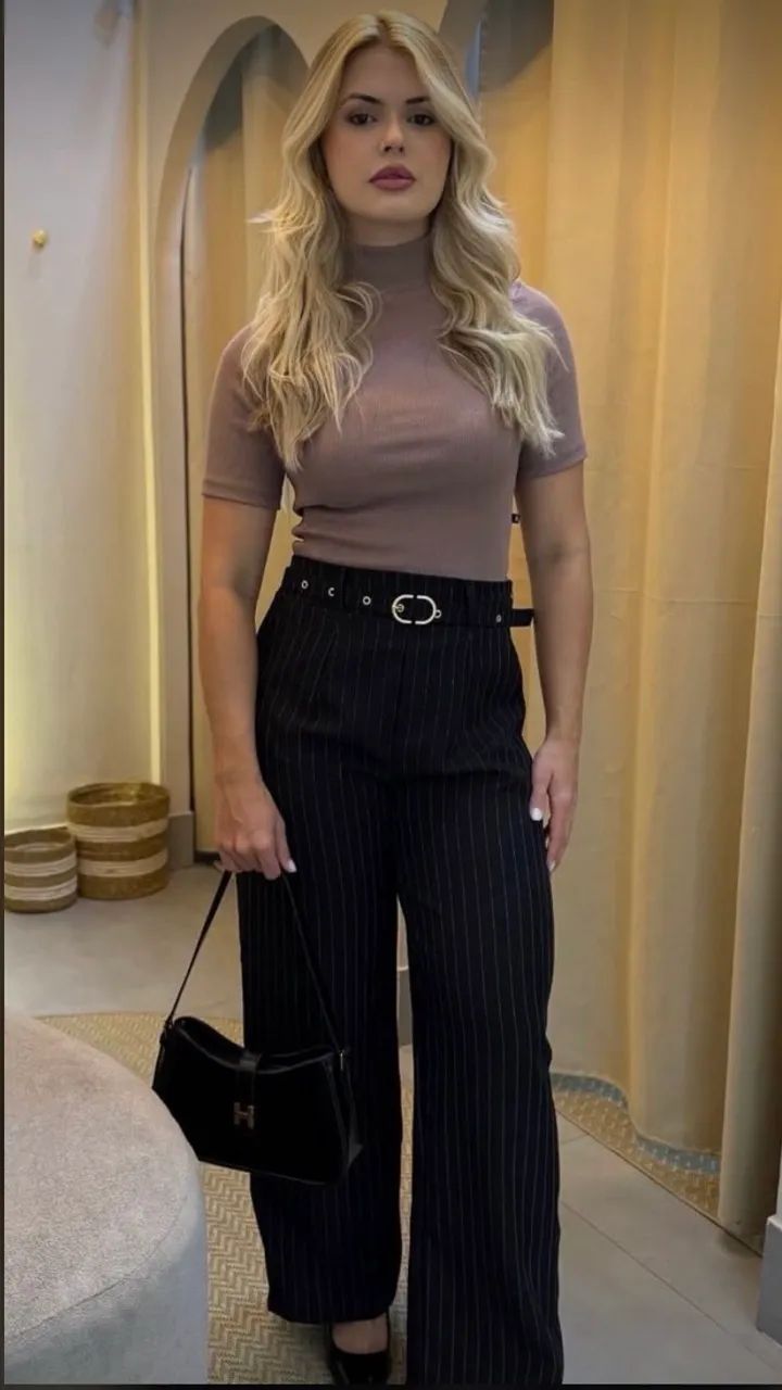 Calça alfaiataria feminina  - Foto 2