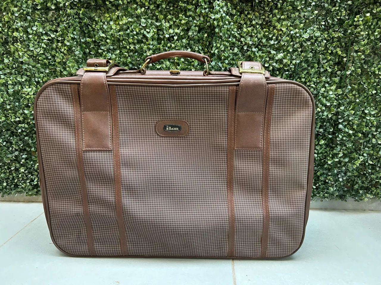 Maleta Vintage de couro