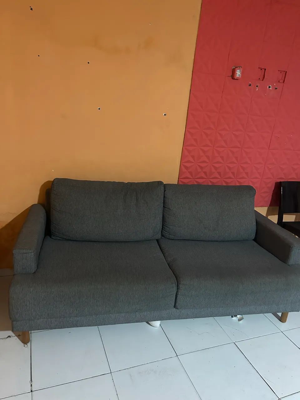 Vendo sofá de linho 