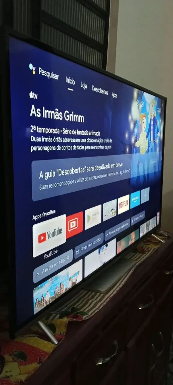 Vendo essa tv da marca SEMP TCL DE 50 POLEGADAS ANDROID SMART 4K  - Foto 2