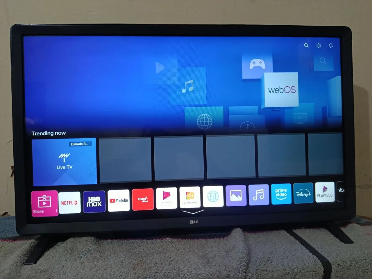 Tv LG 32 Polegadas LM top smart vc m canal LG TD funcionando perfeitamente 