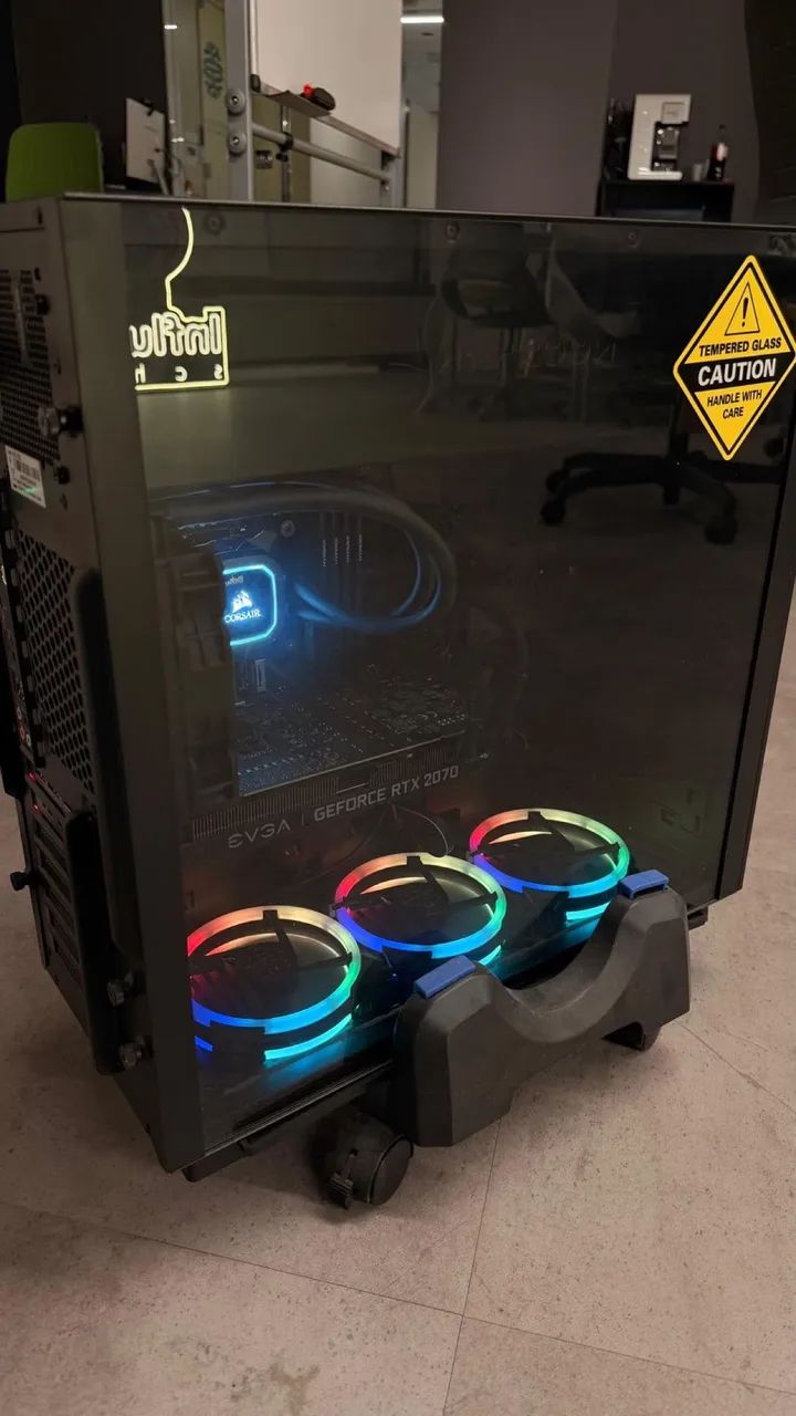 Computador Gamer Completo + mouse e teclado mecanico - Foto 5