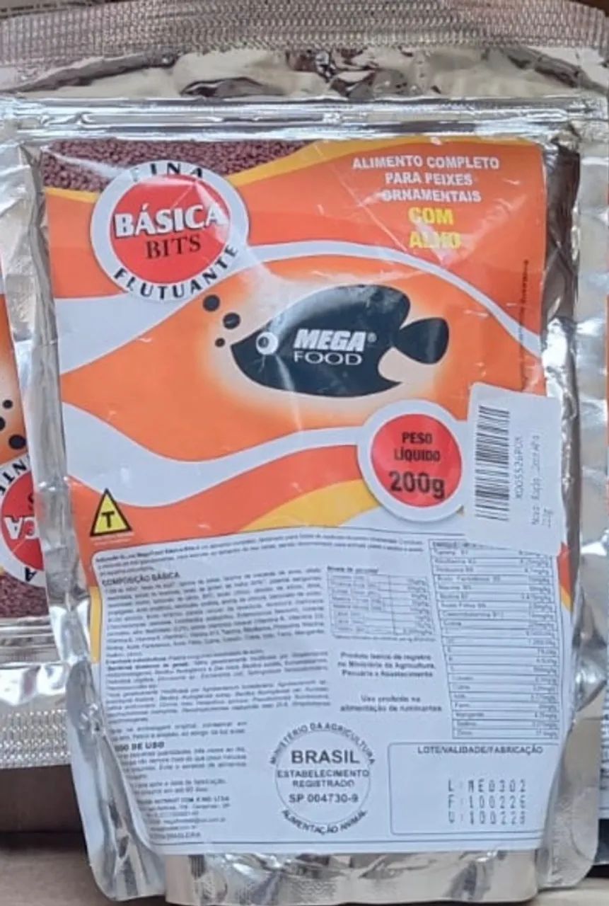 Ração MegaBits para Peixes 