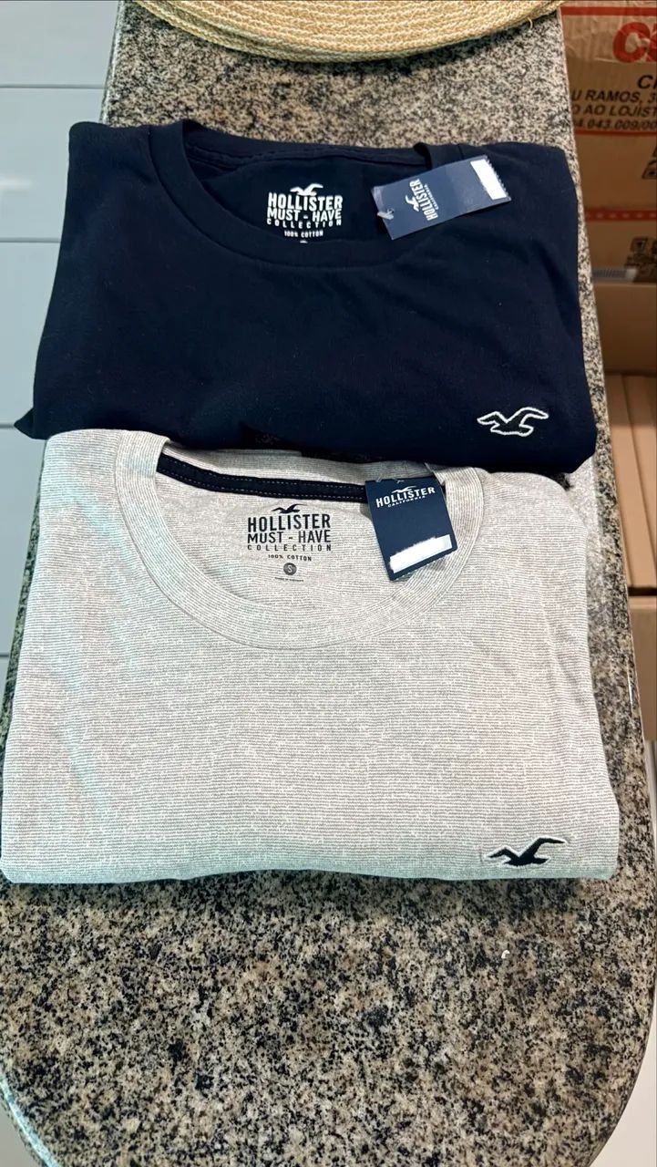 Camiseta Hollister original dos EUA