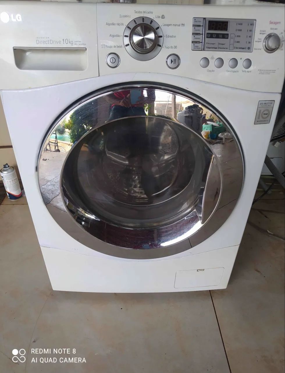 Lava e seca LG 10 kg semi nova