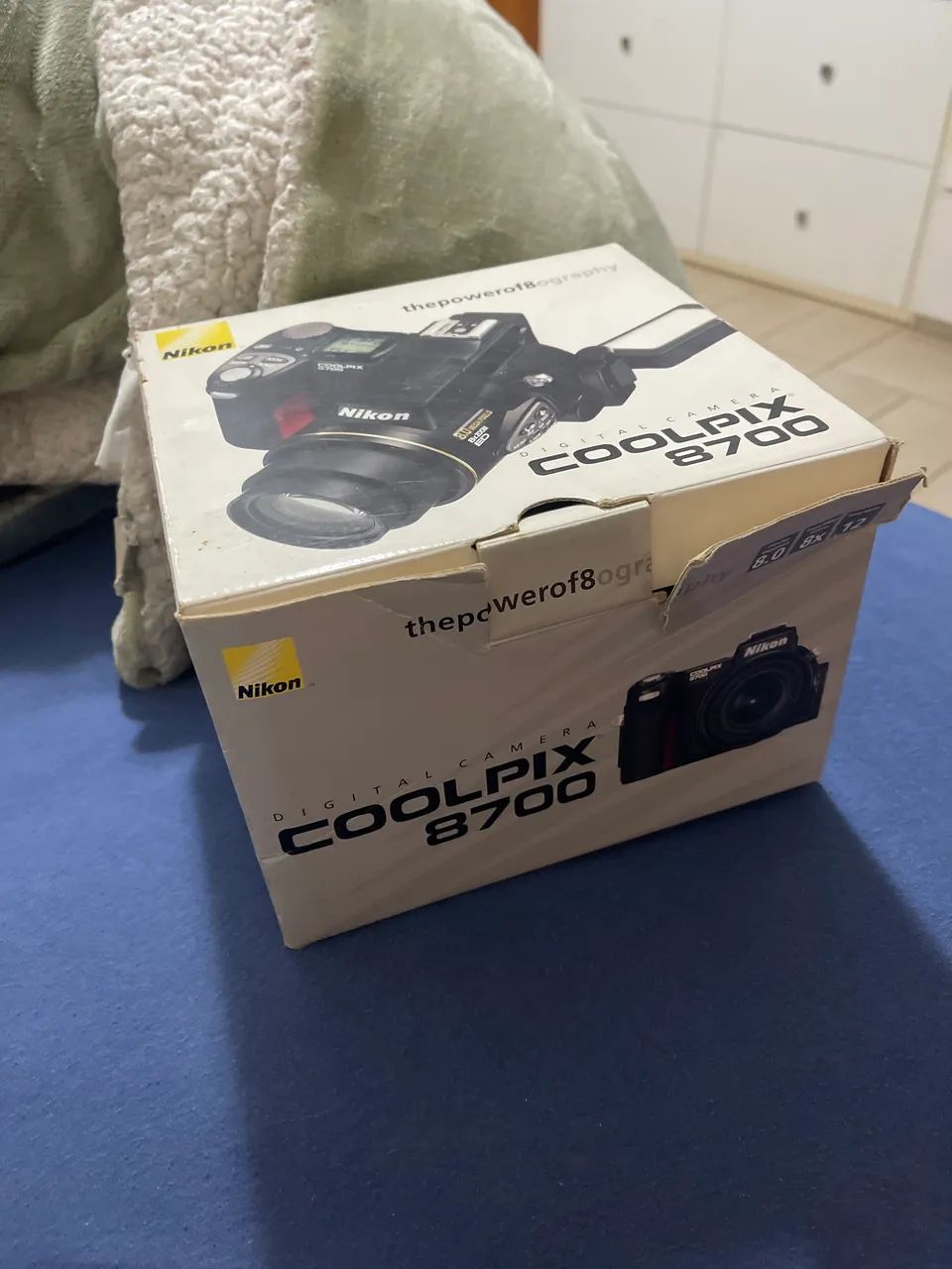 Camera nikon modelo COOLPIX 8700 (com caixa e com bateria) (câmera não funciona ) - Foto 2