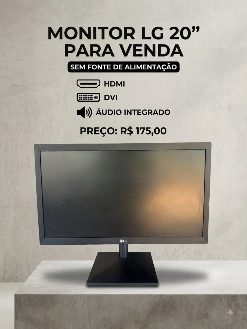 MONITOR LG HDMI 20