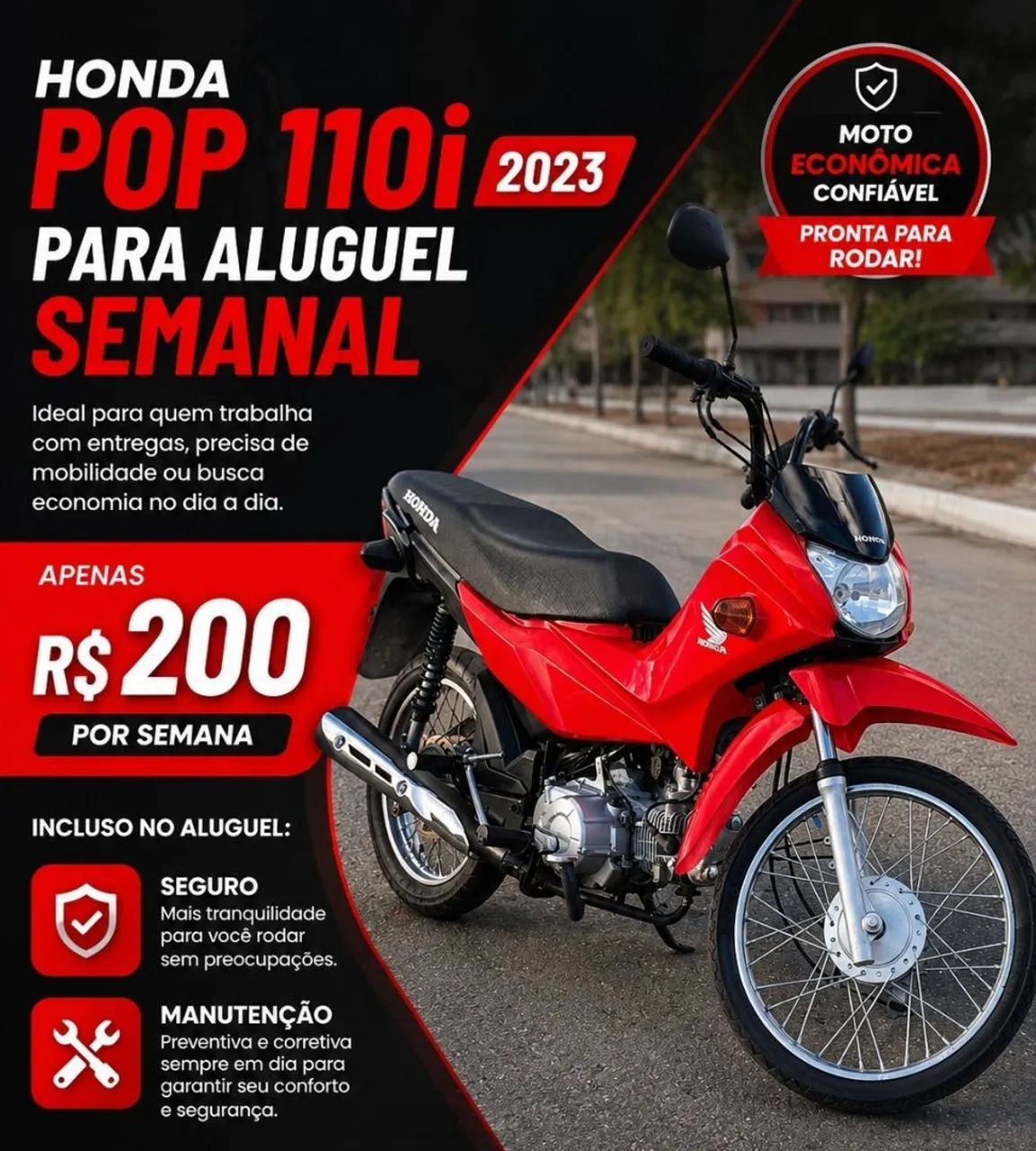 Aluguel de moto