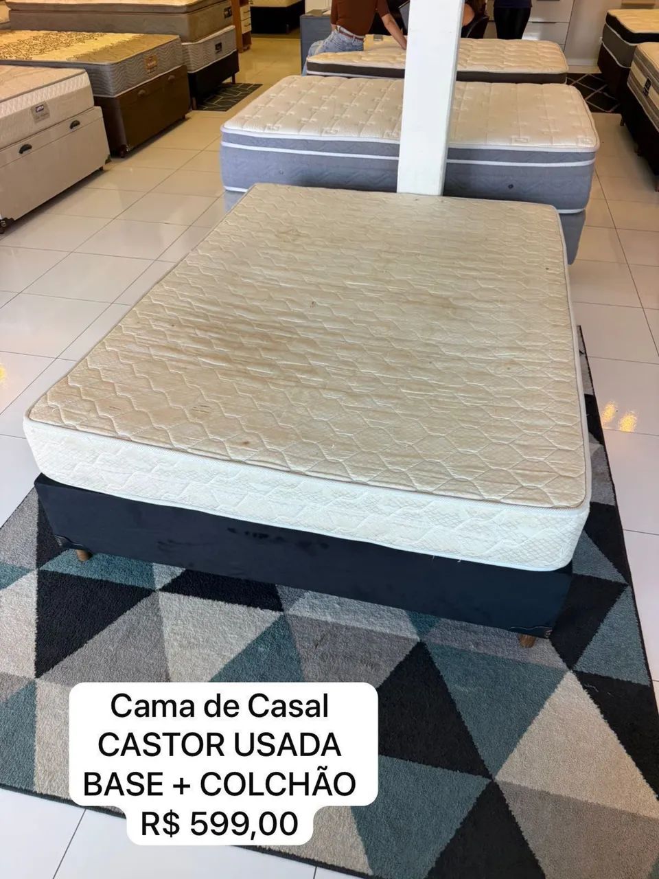 Cama de casal usada cama de casal usada 