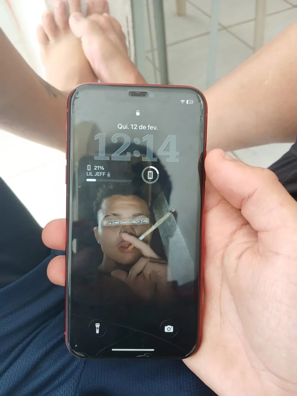 iPhone 11 64 GB sem Face ID é só pega chip virtual  - Foto 3