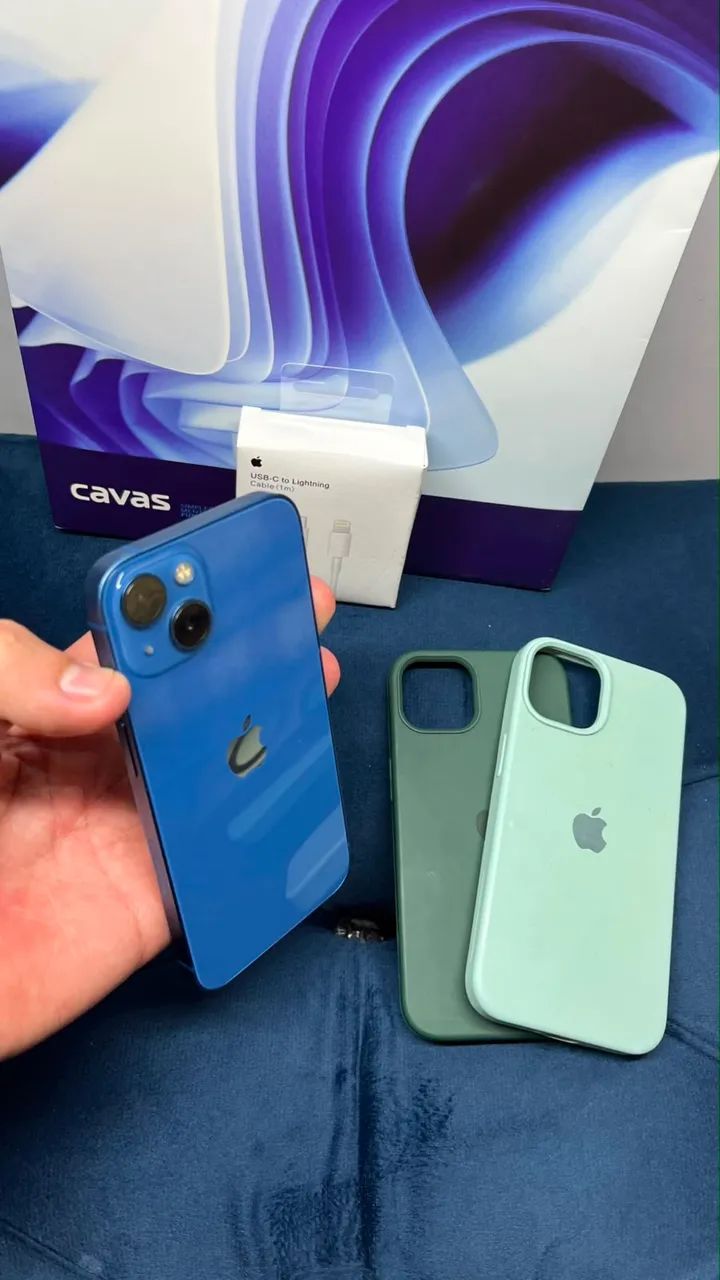 iPhone 13 azul - Foto 2