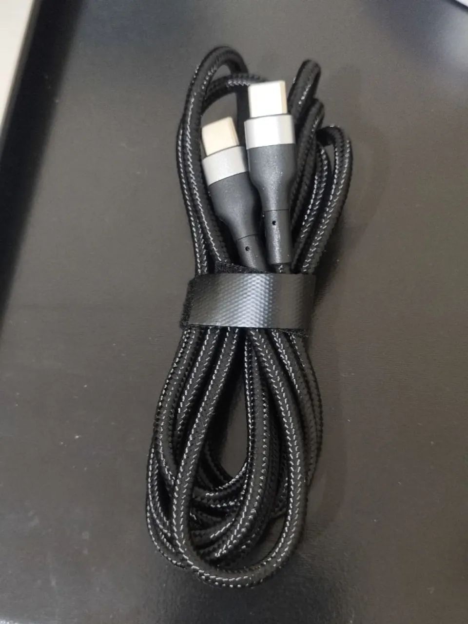 Cabo USB-C  60W PD e Quick Charge 3.0 1m ou 2m - Foto 3