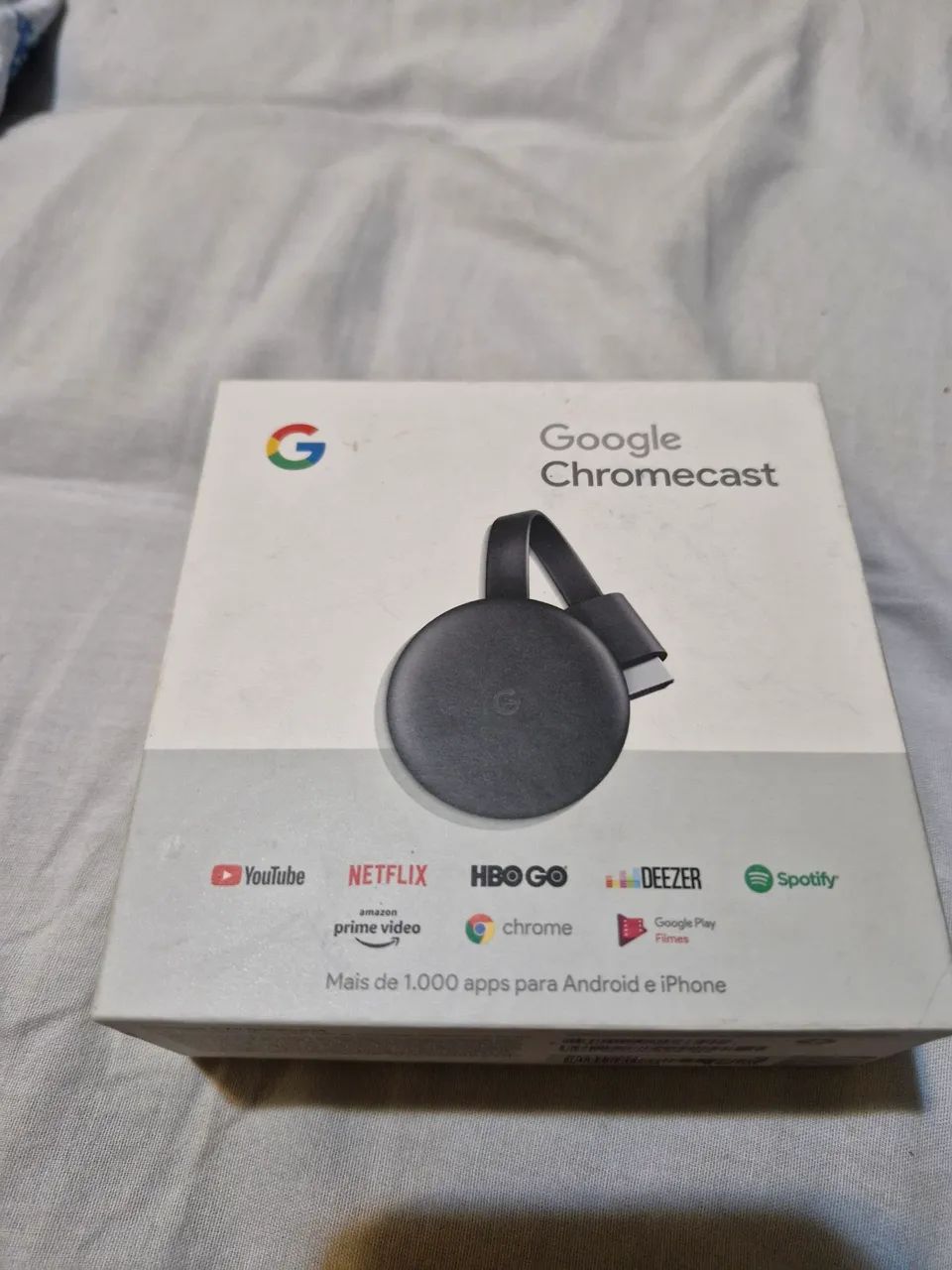 Google Chromecast nunca foi usado