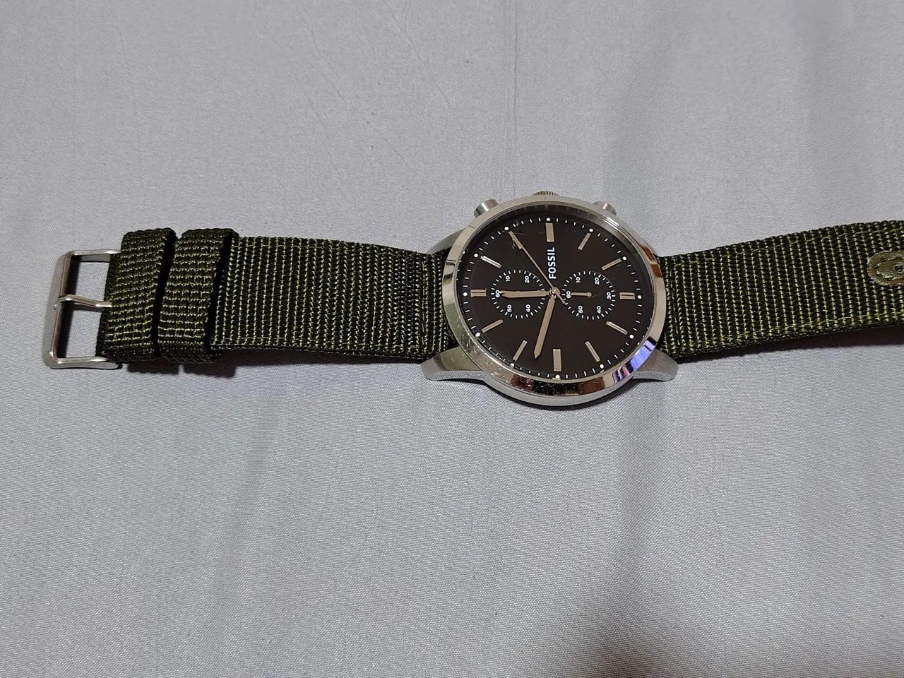 RELOGIO FOSSIL CHRONO IMPECÁVEL! GRANDÃO  - Foto 3
