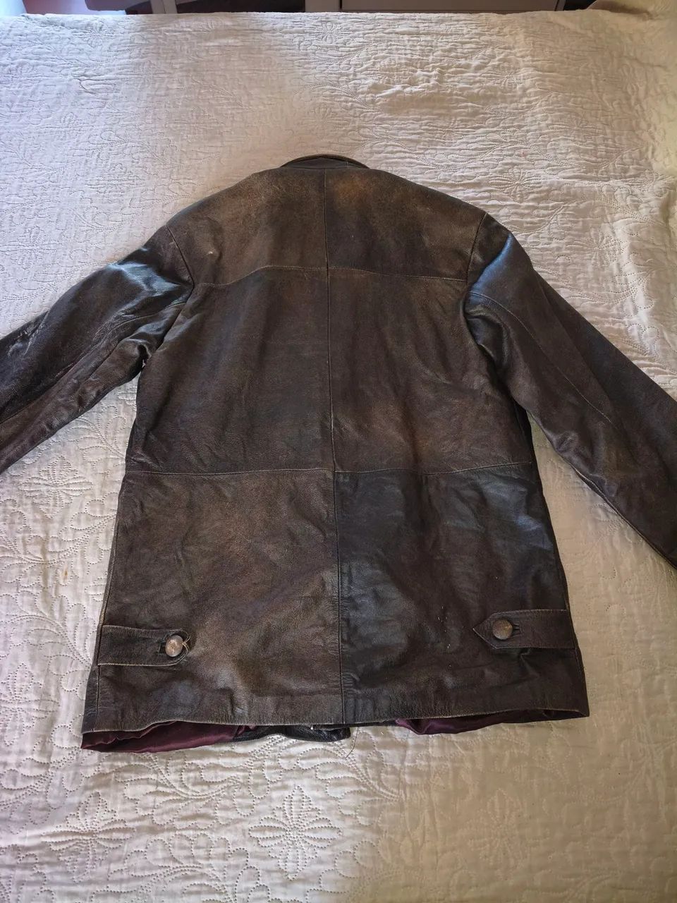 Jaqueta de couro legítimo Blu leather - Foto 2