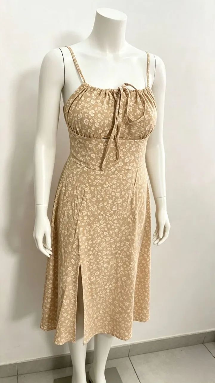 Vestido Bege  P
