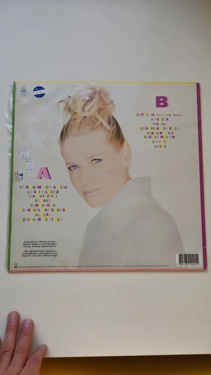 Xuxa to de bem com a vida vinil  - Foto 2