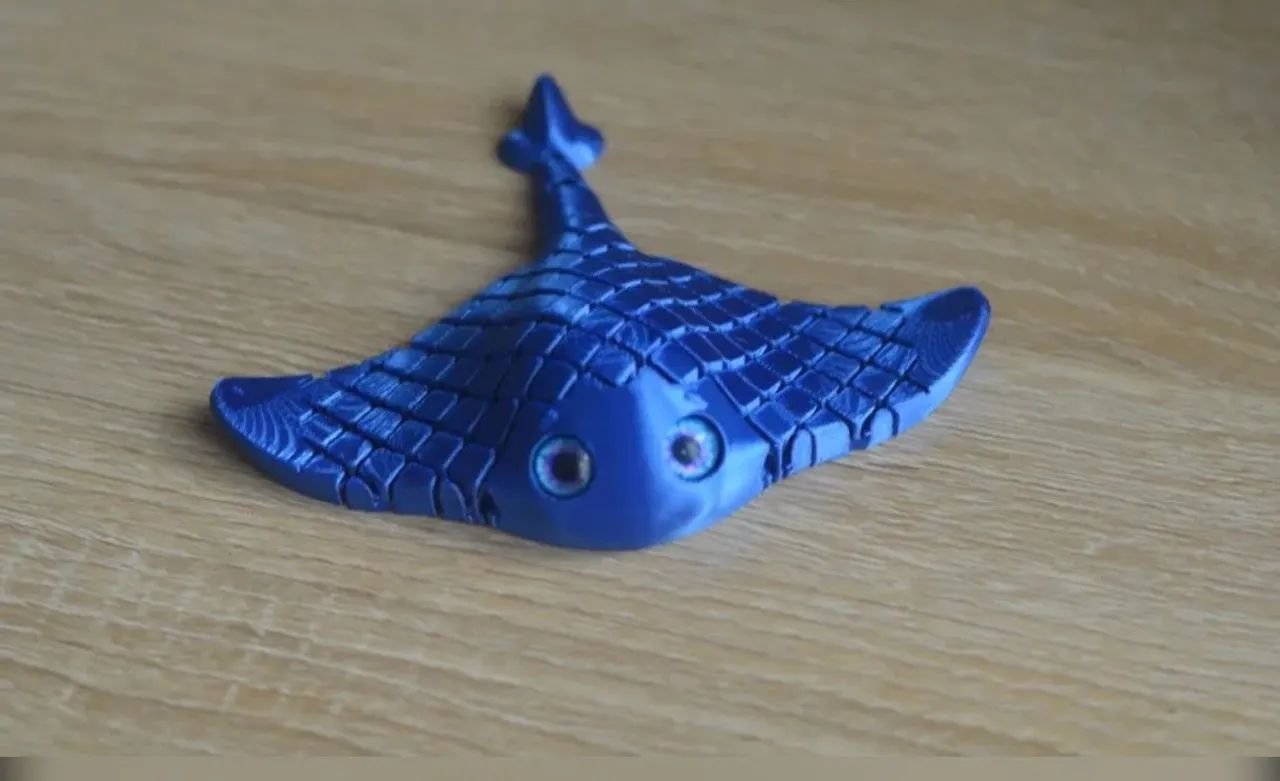 Raia articulada em 3d - Foto 4