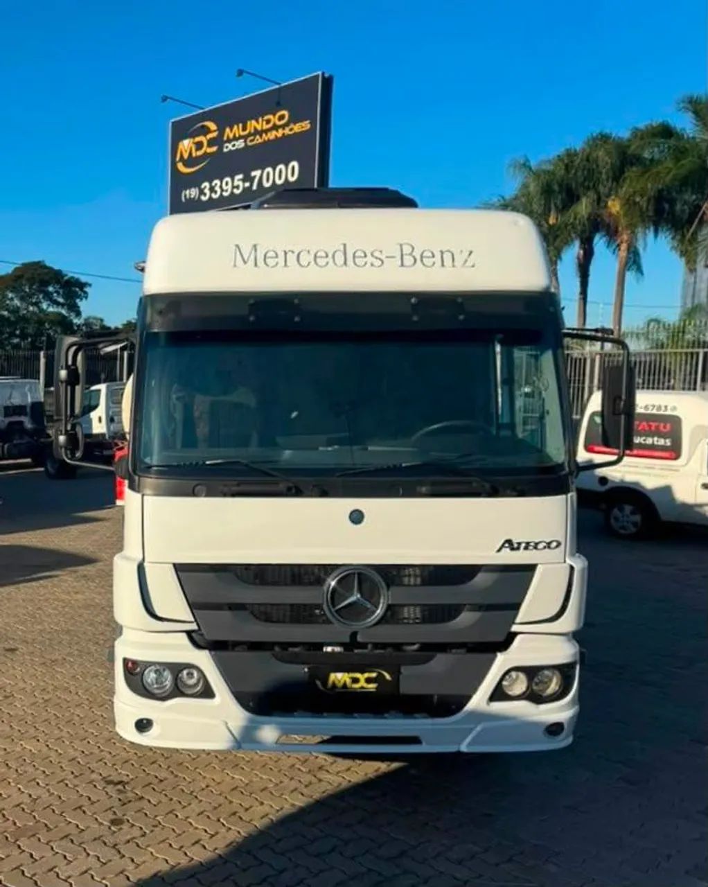 MB Atego 3030 ANO 2019 AUTOMATICO 8X2 TANQUE - Foto 2