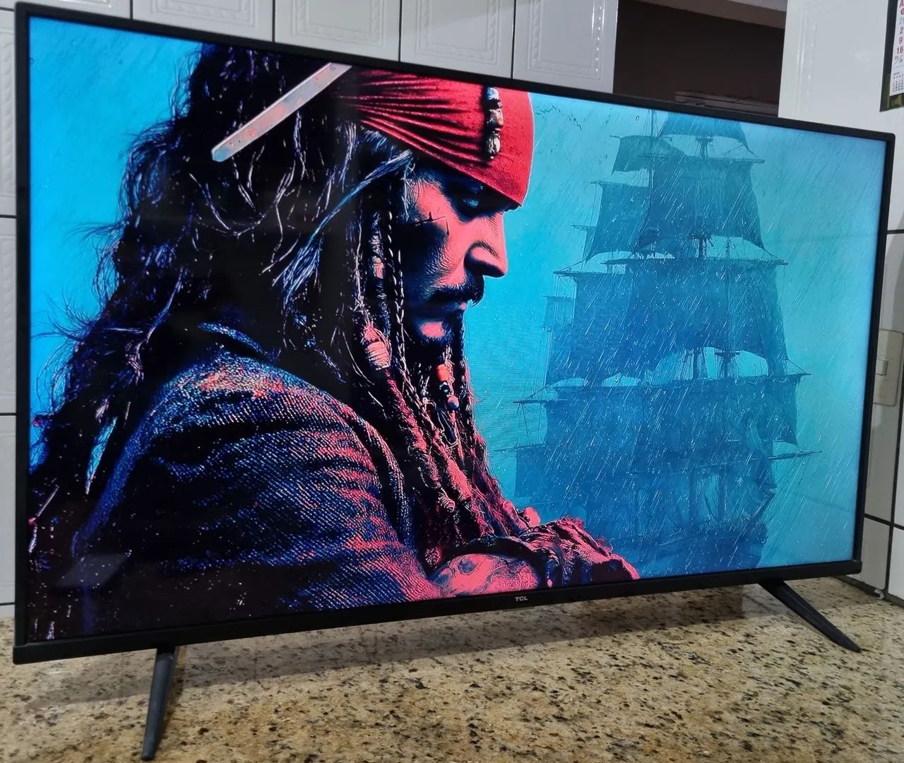 Tv Smart 50 polegadas TCL Android 4k  - Foto 4