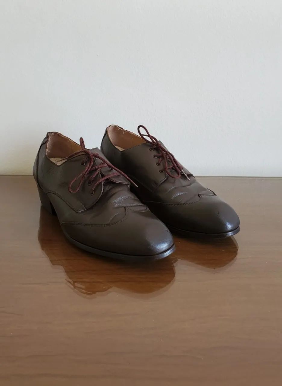 Sapato de Dança Carrapeta Marron tam 38