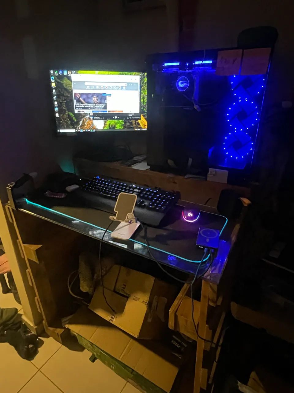 Mesa para computador gamer