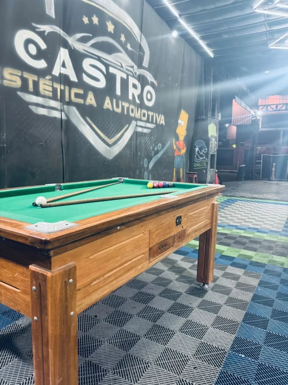 Messa de sinuca bilhar  - Foto 4