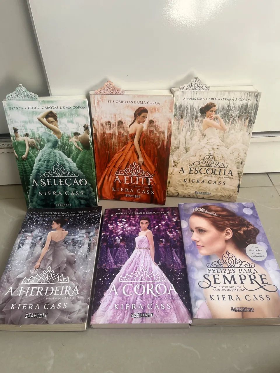 Livros A seleção completo 
