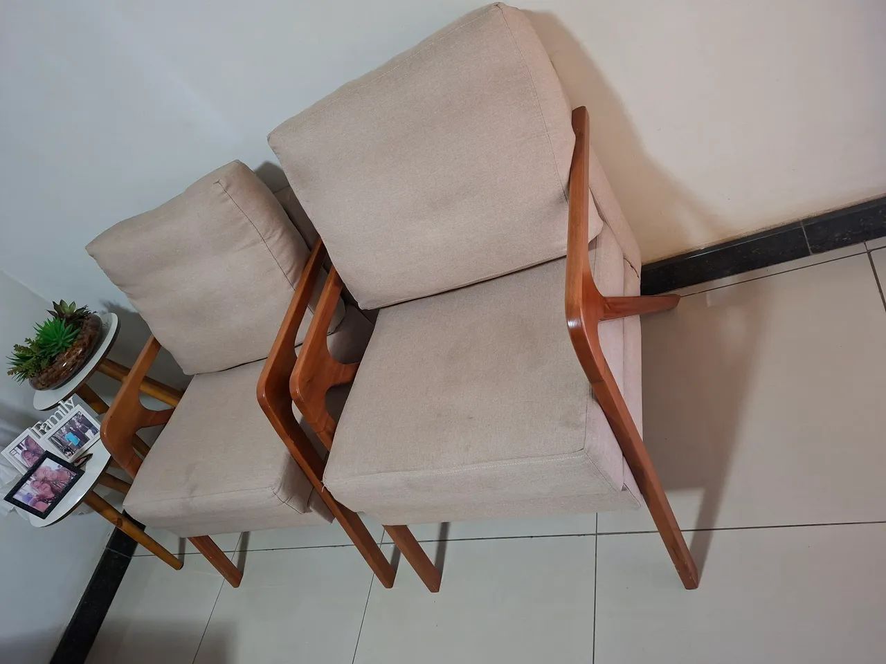 Poltronas de madeira - Foto 3