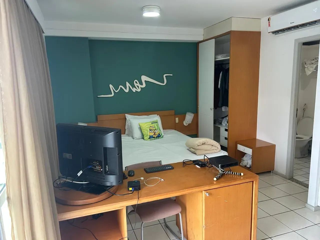 FRENTE MAR PRAIA DO CANTO QUARTO E SALA - Foto 4