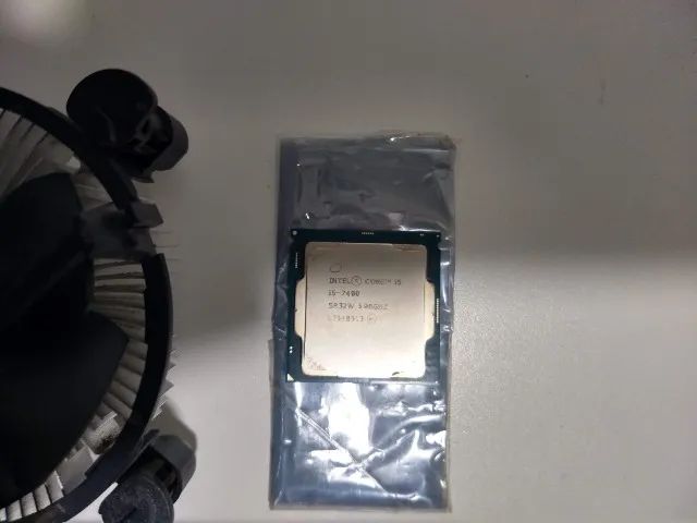 Processador i5 7400 com cooler box, funcionando 100% - Foto 2