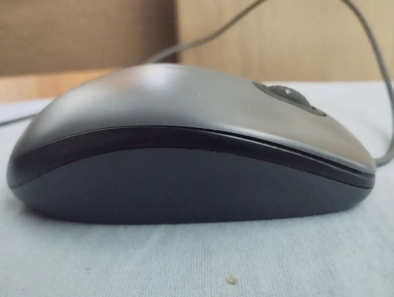 Mouse Logitech M90 com fio USB - Óptico 1000 DPI (usado sem defeito) - Foto 4