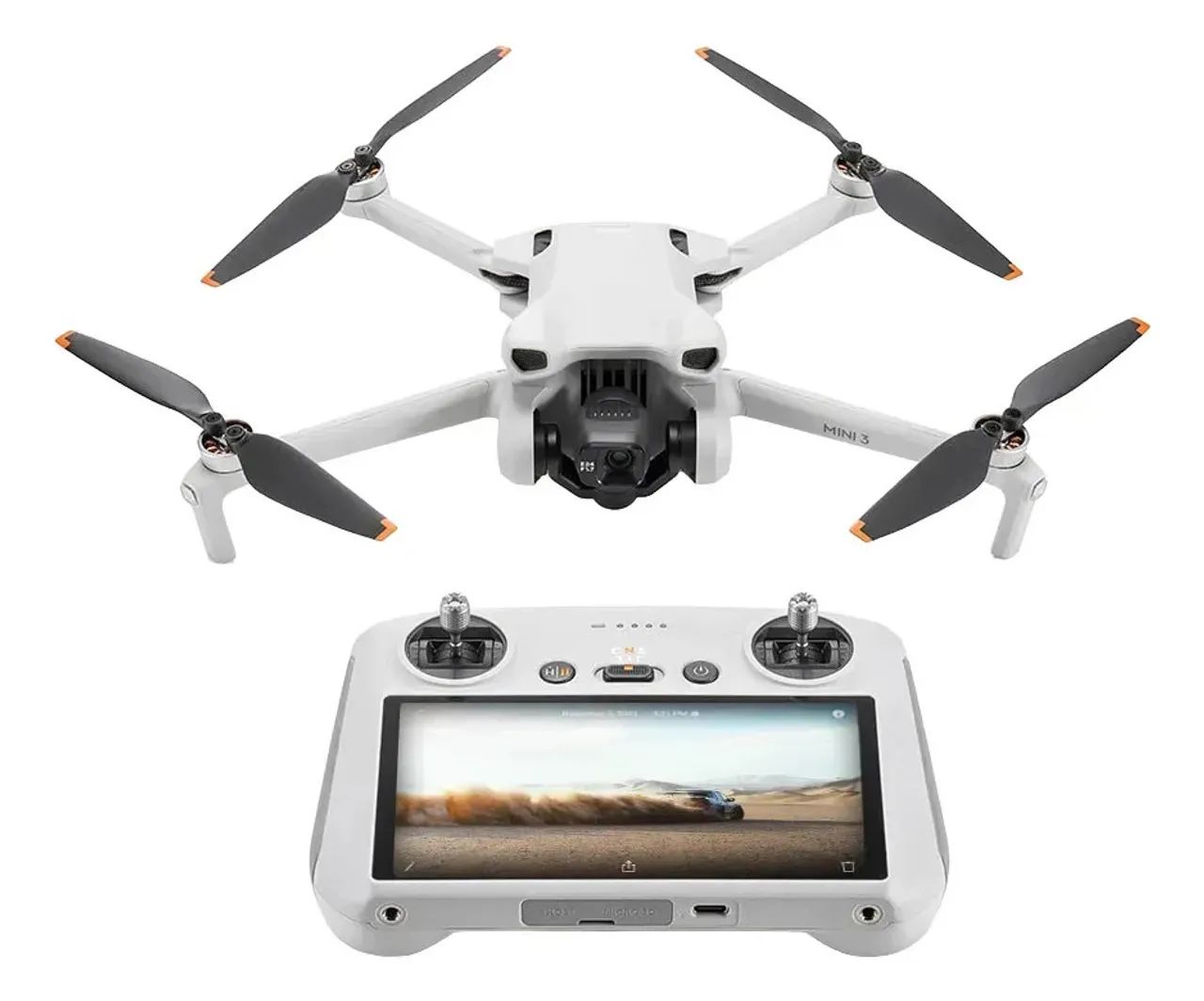 Drone DJI Mini 3 Standard com Controle Remoto com Tela