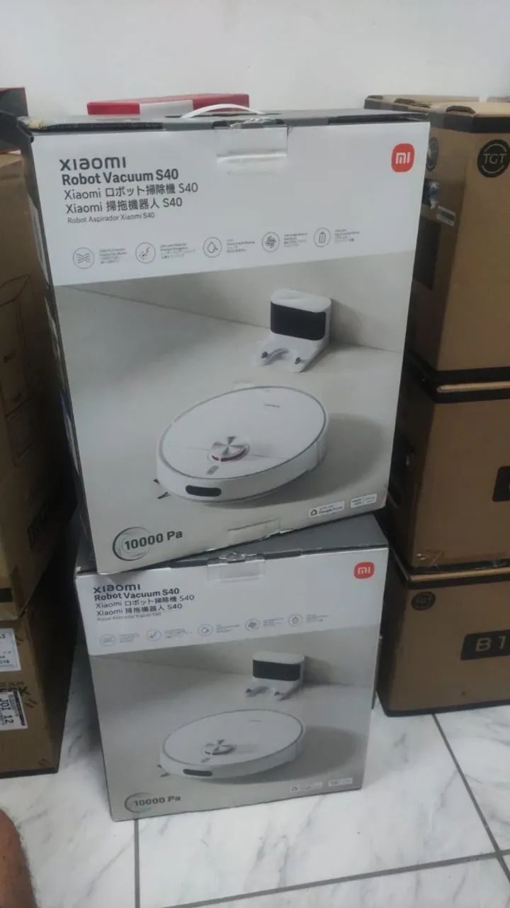 Aspirador Robo Xiaomi S40 Lacrado, Global e Garantia