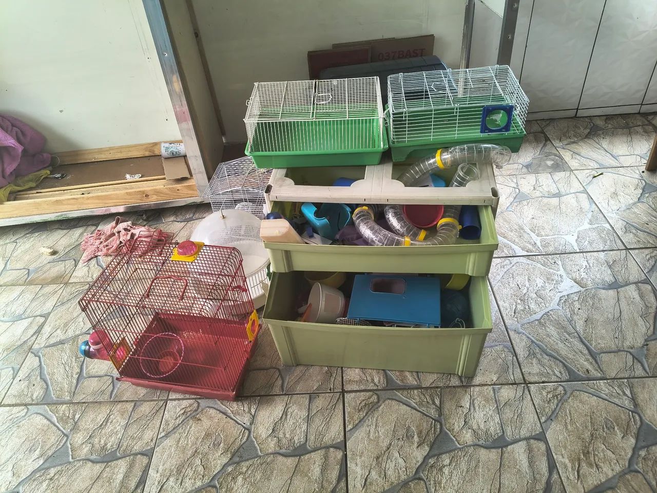 Gaiola e acessórios para Hamster  - Foto 2