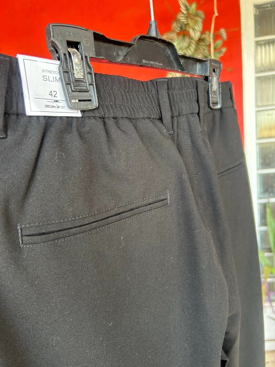 Calça Slim Alfaitada C&A nova 42 - Foto 3