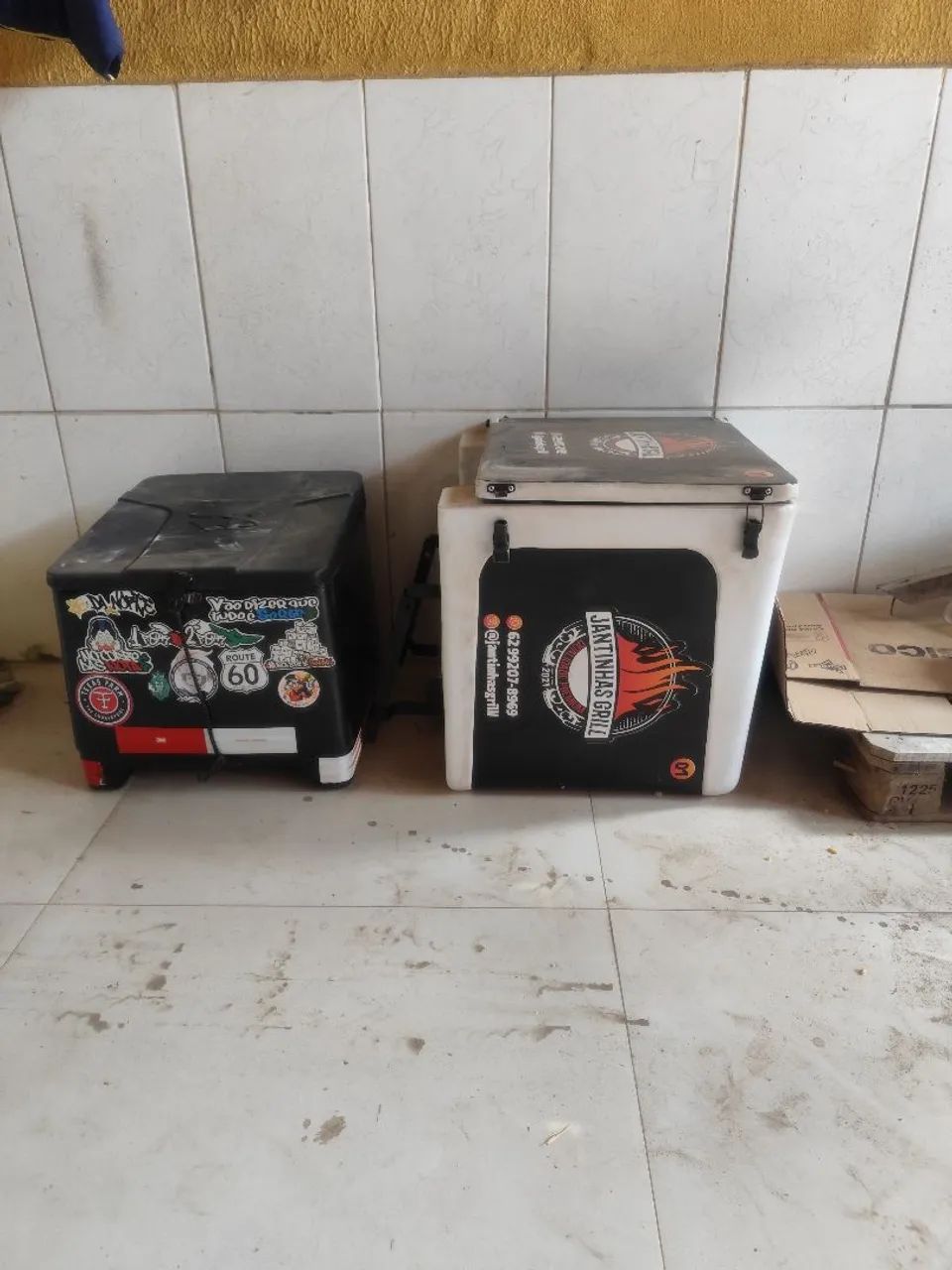 Baú para entregador