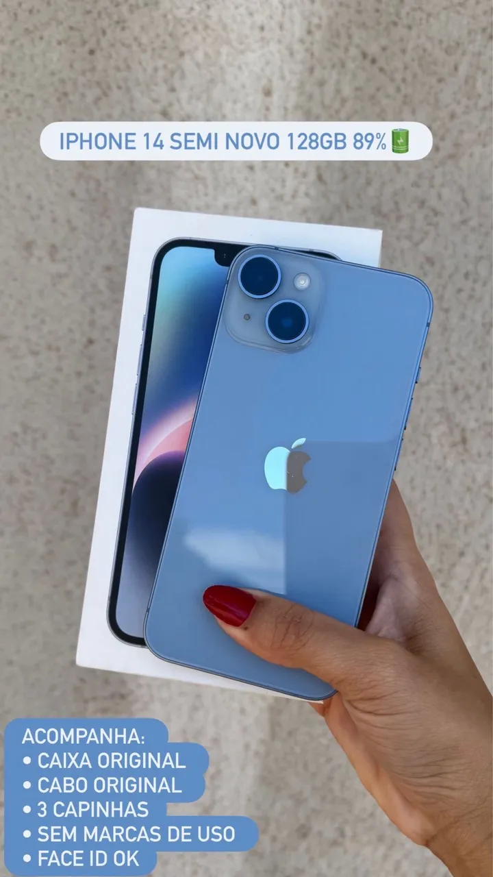Celulares APPLE IPHONE 14 Usados, seminovos e Novos no Brasil