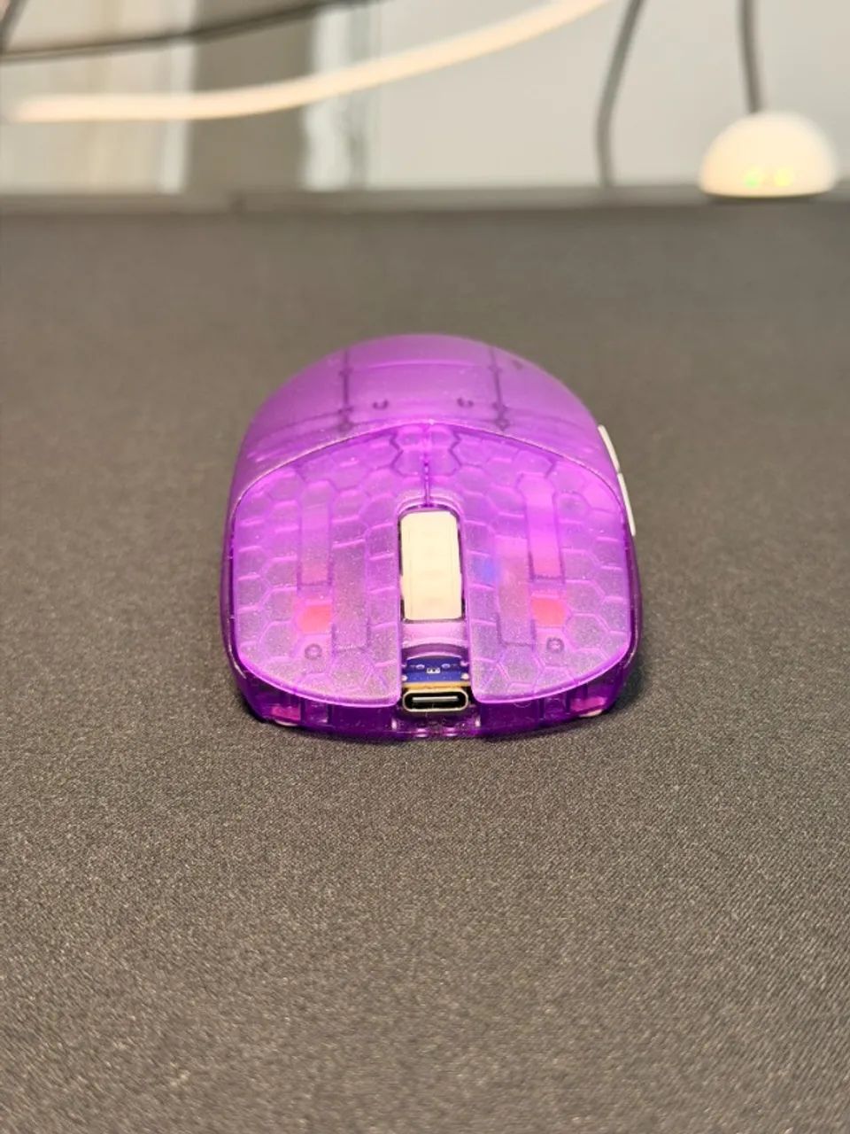 Mouse Gamer Wireless G-WOLVES LYCAN VIOLETA 29g  - Foto 2