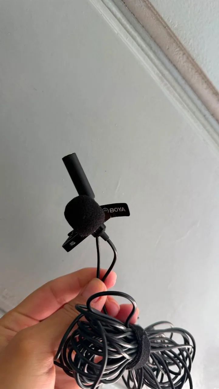 Microfone Boya Com Fio - Foto 2