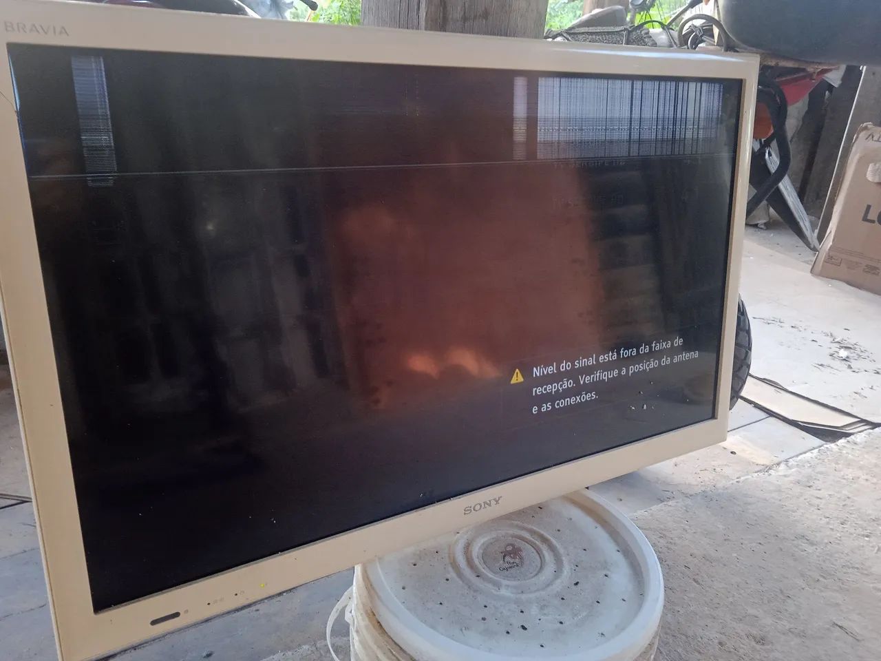 Sony bravia c defeito
